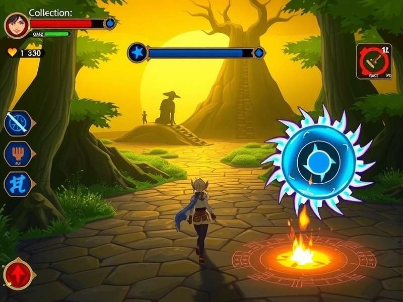 Character customization screen in Sacred Journey Ace